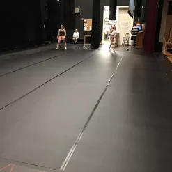 Rosco Adagio Touring Black Portable 5.25 Ft. X 6 Ft. -Greatmats Shop rosco touring on stage.jpg