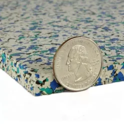 Rubber Flooring Tiles Nuclear 3/8 Inch X 3x3 Ft. -Greatmats Shop rubber flooring tiles nuclear38 thickness.jpg