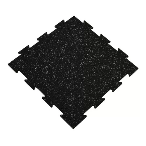 Rubber Tile Interlocking 10% Color Pacific 1/2 Inch X 2x2 Ft. 3 Rubber Tile Interlocking 10% Color Pacific 1/2 Inch X 2x2 Ft.