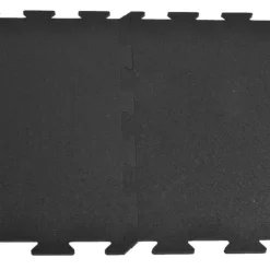 Rubber Tile Interlocks With Borders Black 1/4 Inch X 25x25 Inches Pacific -Greatmats Shop rubber tile interlocks black 2 tiles.jpg 1