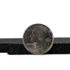 Rubber Tile Interlocks With Borders Black 1/4 Inch X 25x25 Inches Pacific -Greatmats Shop rubber tile interlocks black thickness.jpg