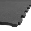 ShokLok Interlocking Center Tile Black 3/4 Inch X 4x6 Ft. 1 ShokLok Interlocking Center Tile Black 3/4 Inch X 4x6 Ft. -Greatmats Shop rubberlock2x2 closeup.jpg 1