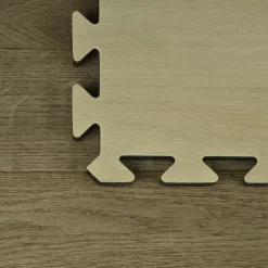 Rustic Wood Grain Trade Show Tile - Beveled Edges 1/2 Inch X 10x20 Ft. -Greatmats Shop rustic wood grain foam tile stack.jpg