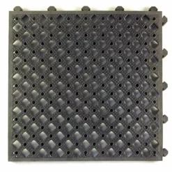 Greatmats Shop 9 Safety Matta Perforated Black