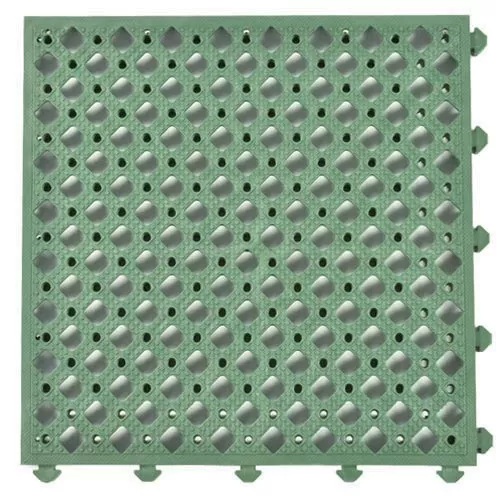 Safety Matta Perforated Green 3 Safety Matta Perforated Green