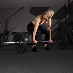 Sterling Athletic Rubber Tile Black 1.25 Inch X 2x2 Ft. -Greatmats Shop sterling athletic rubber 1.25 plus weight lift.jpg