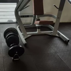 Sterling Athletic Rubber Tile Black 1.25 Inch X 2x2 Ft. -Greatmats Shop sterling athletic rubber tile 125 inch blk 4.jpg