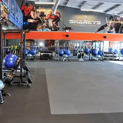 Sterling Athletic Rubber Tile Gray 1.25 Inch X 2x2 Ft. -Greatmats Shop sterling athletic rubber tile 125 inch gray 1.jpg