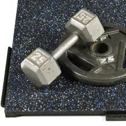 Sterling Athletic Rubber Tile 35% Premium Colors 1.25 Inch X 2x2 Ft. 18 Sterling Athletic Rubber Tile 35% Premium Colors 1.25 Inch X 2x2 Ft. -Greatmats Shop sterling athletic rubber weights corner 35percent.jpg