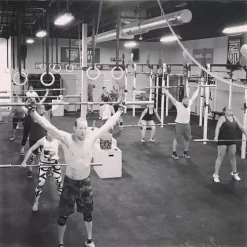 Sterling Athletic Sound Rubber Tile Terra Cotta 2 Inch 2x2 Ft. -Greatmats Shop sterling athletic tile crossfit.jpg