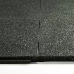 Sterling Athletic Rubber Tile Black 1.25 Inch X 2x2 Ft. -Greatmats Shop sterling athletic tile field edge.jpg