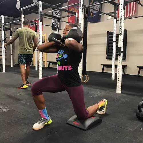 Sterling Athletic Sound Rubber Tile Terra Cotta 2.75 Inch X 2x2 Ft. 12 Sterling Athletic Sound Rubber Tile Terra Cotta 2.75 Inch X 2x2 Ft. - Image 10