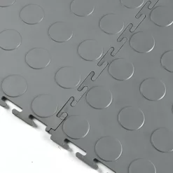 SupraTile T-Joint Coin Black / Grays 6.5 Mm X 20x20 Inches -Greatmats Shop t joint coin gray interlock seam.jpg