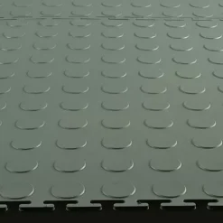 SupraTile T-Joint Coin Black / Grays 6.5 Mm X 20x20 Inches -Greatmats Shop t joint coin gray perspective.jpg