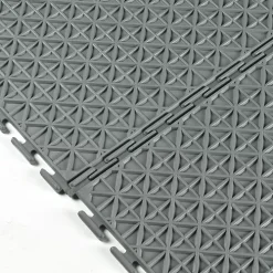 SupraTile T-Joint Coin Black / Grays 6.5 Mm X 20x20 Inches -Greatmats Shop t joint coint gray underside seam.jpg