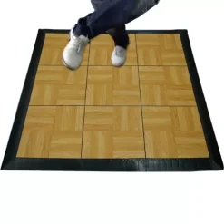 Tap Dance Floor Kit 5/8 Inch X 5x5 Ft. -Greatmats Shop tap board 9 tiles2.jpg