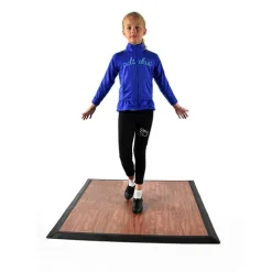Tap Dance Floor Kit 5/8 Inch X 6x6 Ft. -Greatmats Shop tap board cherry dance 2.jpg