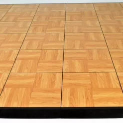 Tap Dance Floor Kit 5/8 Inch X 6x6 Ft. -Greatmats Shop tap board kit 6x6 ltoak close.jpg