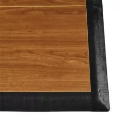 Tap Dance Floor Kit 5/8 Inch X 4x4 Ft. -Greatmats Shop tap board walnut corner.jpg