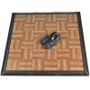 Tap Dance Floor Kit 5/8 Inch X 3x3 Ft. -Greatmats Shop tap dance floor kit pair tap shoes from above.jpg