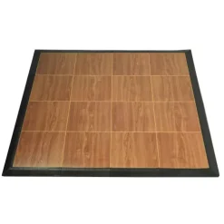 Tap Dance Floor Kit 5/8 Inch X 4x4 Ft. -Greatmats Shop tapboard kit walnut 4x4 greatmats full.jpg