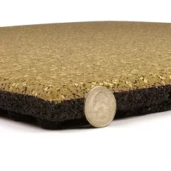 UltraTile Rubber Weight Floor Team Colors 1 Inch X 2x2 Ft. With Quad Blok -Greatmats Shop ultratile rubber weight floor quarter.jpg