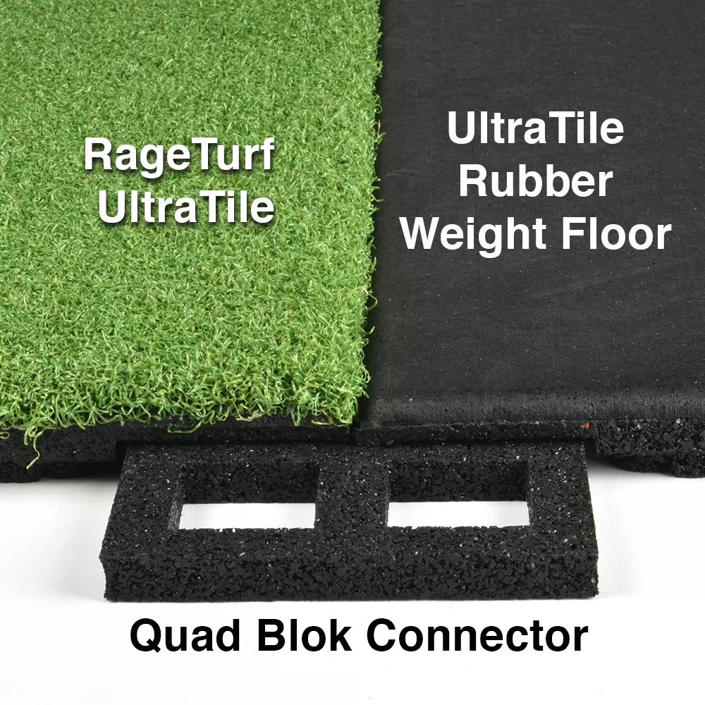 RageTurf UltraTile 1 Inch X 24x24 Inches With Quad Blok 12 RageTurf UltraTile 1 Inch X 24x24 Inches With Quad Blok - Image 10