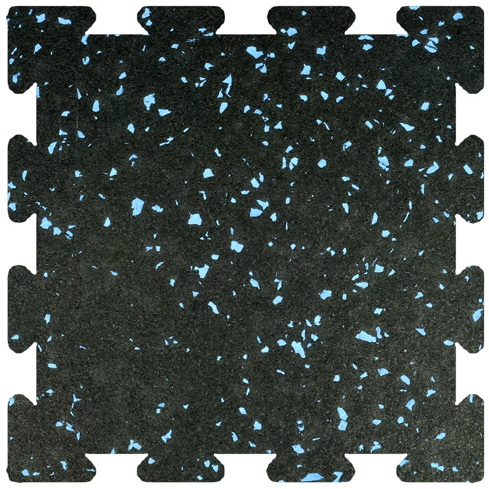 Survivor Rubber Tile Interlocking Big Chip 20% Color 1/4 Inch X 2x2 Ft. 3 Survivor Rubber Tile Interlocking Big Chip 20% Color 1/4 Inch X 2x2 Ft.