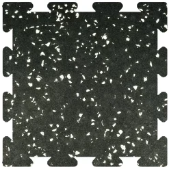 Survivor Rubber Tile Interlocking Big Chip 20% Color 1/4 Inch X 2x2 Ft. 19 Survivor Rubber Tile Interlocking Big Chip 20% Color 1/4 Inch X 2x2 Ft. -Greatmats Shop us rubber standard interlock bc grey.jpg 1