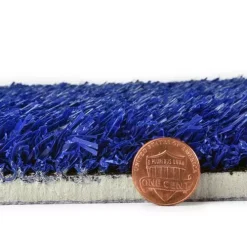 V-Max Artificial Grass Turf Colors Roll 3/4 Inch X 15 Ft. Wide 5mm Padded Per SF -Greatmats Shop velocity blue thickness.jpg