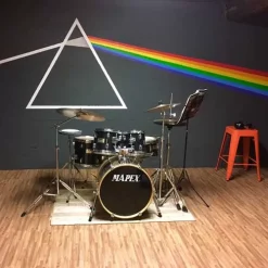 Greatmats Shop -Greatmats Shop wood grain reversible foam floor drum room.jpg 1