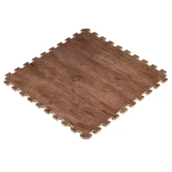 Foam Tiles Wood Grain 7/16 Inch X 2x2 Ft. -Greatmats Shop wooden grain foam tiles rustic medium brown.jpg