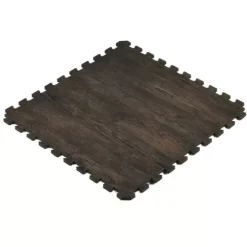 Foam Tiles Wood Grain 7/16 Inch X 2x2 Ft. -Greatmats Shop wooden grain foam tiles walnut dark brown.jpg