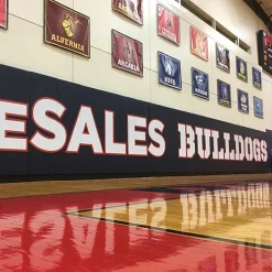 Wall Pad 2x7 Ft Z-Clip -Greatmats Shop zclip bulldogs.jpg 3